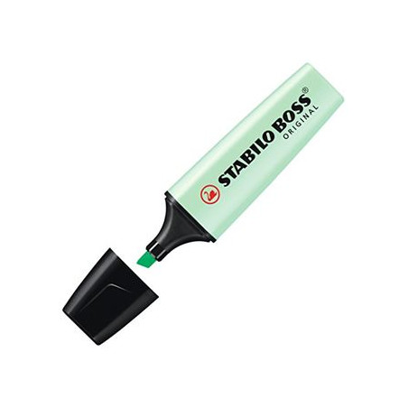 Evidenziatore Stabilo Boss verde pastello