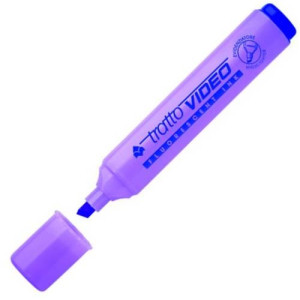 Evidenziatore Tratto Video  VIOLA
