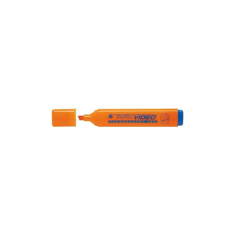 Evidenziatore Tratto Video Arancio 03
