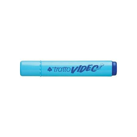 Evidenziatore Tratto Video azzurro 05