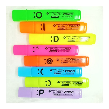 Evidenziatore Tratto video emotion  FUXIA