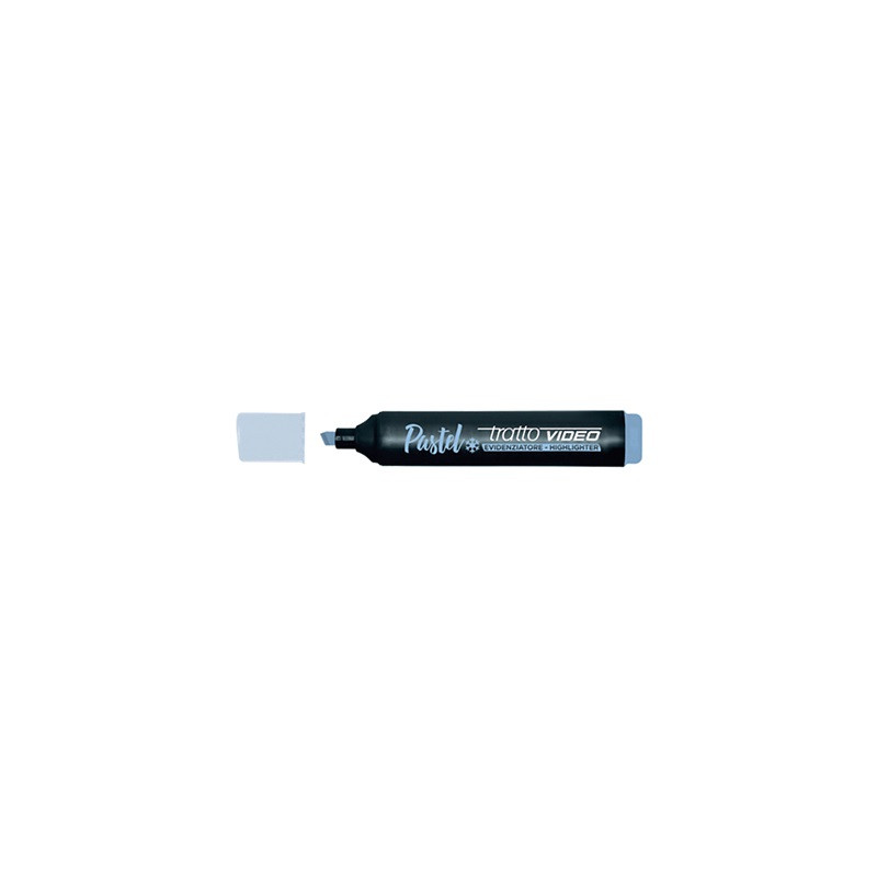Evidenziatore Tratto video Pastello colore AZZURRO GHACCIO