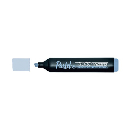 Evidenziatore Tratto video Pastello colore AZZURRO GHACCIO