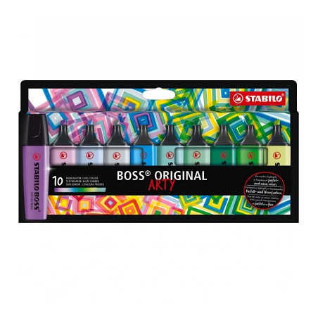 Evidenziatori Stabilo Boss 10pz colori freddi