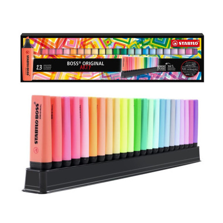Evidenziatori Stabilo Boss 23 colori original