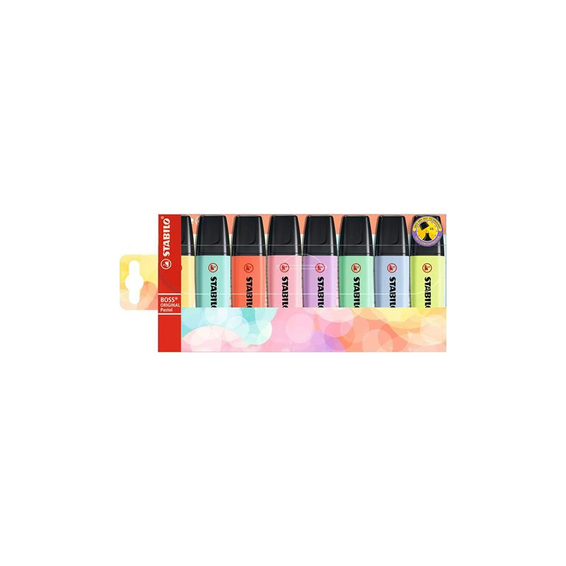 Evidenziatori Stabilo Boss 8 colori