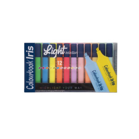 Evidenziatoriris Light Selection colourbook 12pz