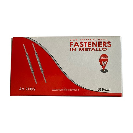 Fastners in metallo 50pz