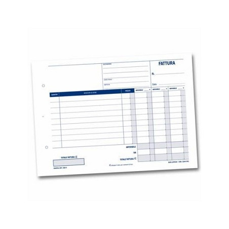 Fatture A5 3 aliquote 50x2 copie