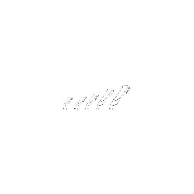 Fermagli n.5 49mm 100pz leone