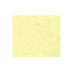 Foglio carta di riso 70x100 gr.25 giallo chiaro