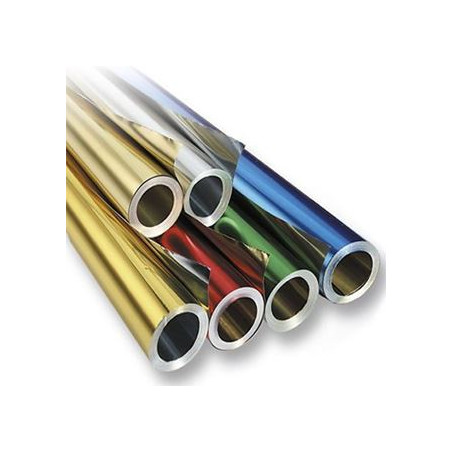 Foglio di alluminio argento 50x78