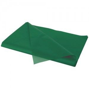 Foglio di CARTA VELINA VERDE scuro 50x70