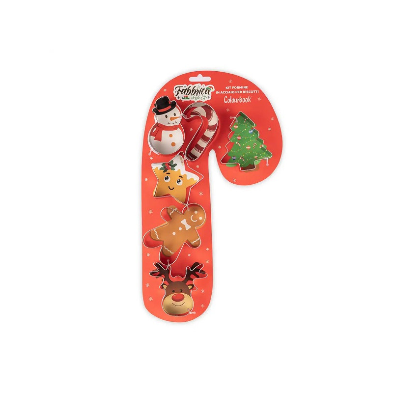 formine biscotti 6pz Natale Colourbook