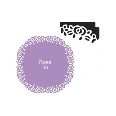 Fustella centrino Rose