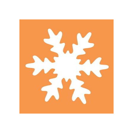Fustella grande 50mm fiocco di Neve