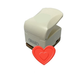 Fustella grande a rilievo Cuore