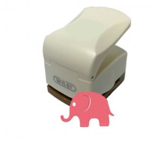 Fustella grande a rilievo Elefante