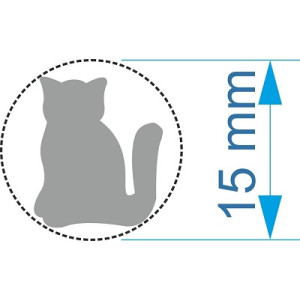 Fustella piccola 15mm Gatto