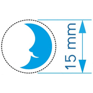 Fustella piccola 15mm Luna