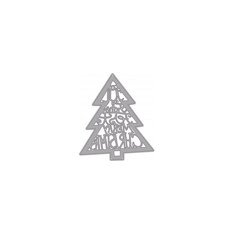 Fustella sottile Albero di Natale x Fustellatrice f.to A4