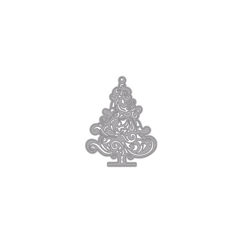 Fustella sottile Albero Natale x Fustellatrice f.to A4