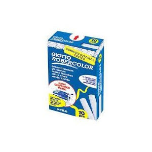 Gesso giotto bianco a 10pz
