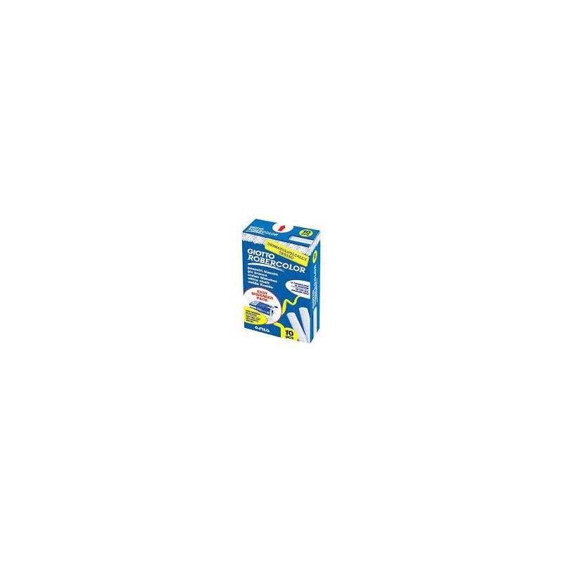 Gesso giotto bianco a 10pz