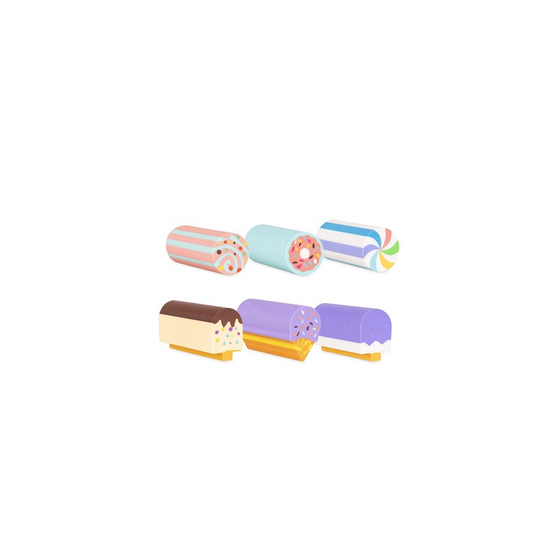 Gomma Colourbook Yummy Sweet (list. €3,90) 6pz