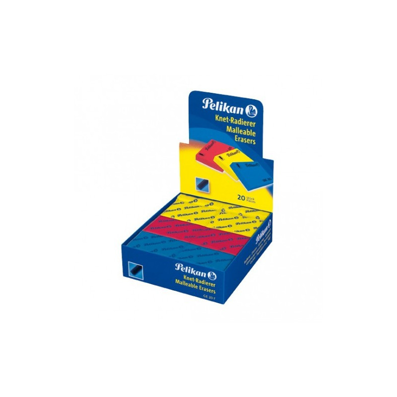 Gomma pane colorata pelikan  GE20F (scatola da 20pz)