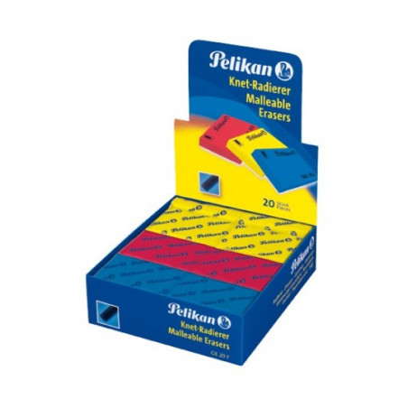 Gomma pane colorata pelikan  GE20F (scatola da 20pz)
