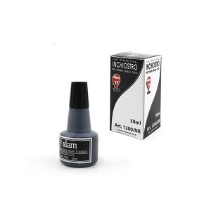 Inchiostro per timbri Nero 30ml