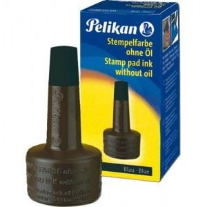 Inchiostro per timbri Pelikan nero senza olio 28ml