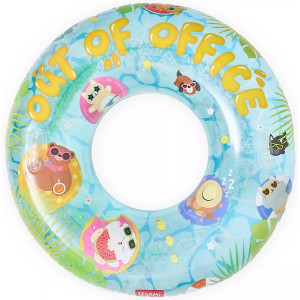 Inflatable Maxi Pool Ring - Out Of Office - Legami