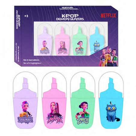 K-Pop 26 Evidenziatori set 4 pz