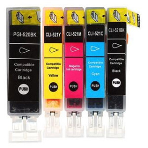 Kit cartucce Canon 520/521 comp.10pz