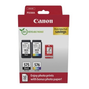 Kit Cartuccia Canon PG575 + cl576 Orig. 5,6ml