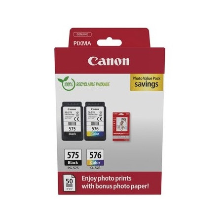 Kit Cartuccia Canon PG575 + cl576 Orig. 5,6ml