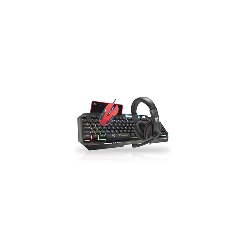 Kit Tastiera + mouse + cuffie + pad Gaming