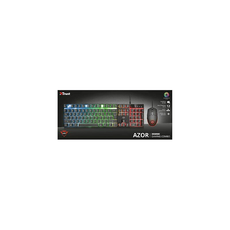 Kit tastiera e mouse Gaming azon GTX 838