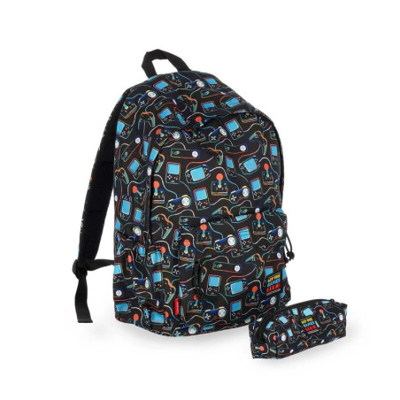 Kit Zaino e Astuccio Game Lover di Legami (45,90)
