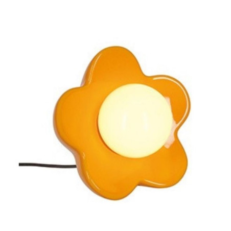LAMPADA LED da tavolo FLOWER POWER shiny ORANGE legami