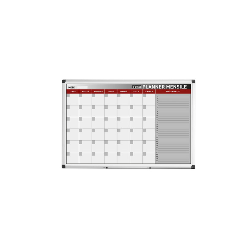 Lavagna magnetica planning Mensile 60X90