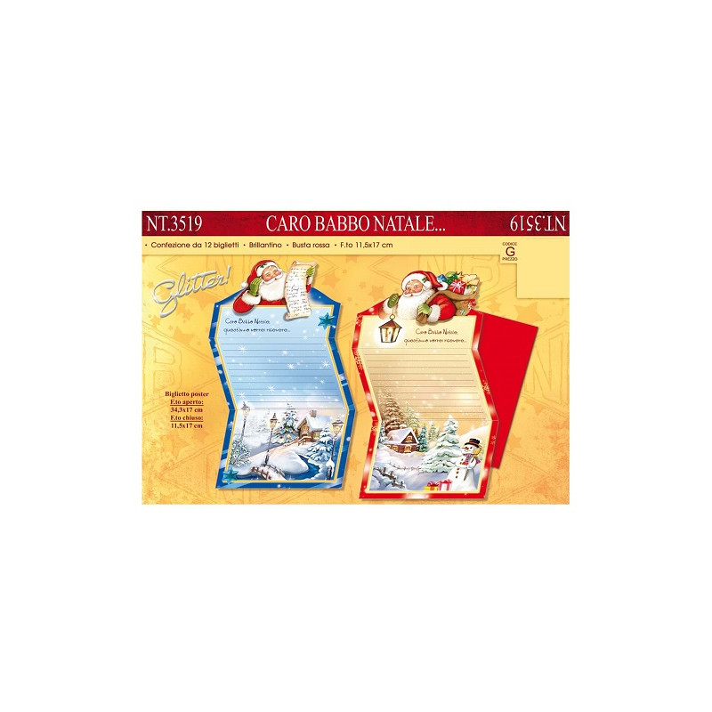 Letterina Babbo Natale