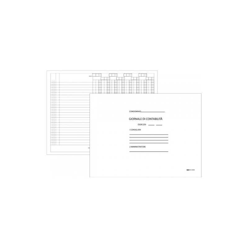 Libro cassa condominiale 50pg A4