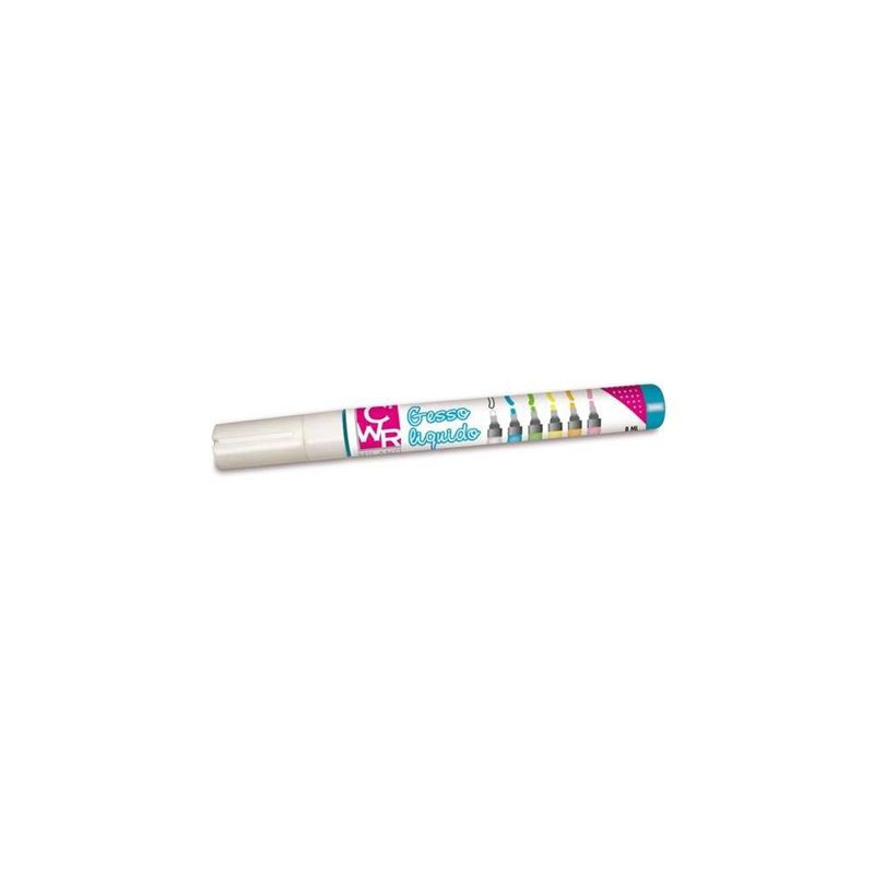 Marker a gesso liquido 2,5mm bianco cwr