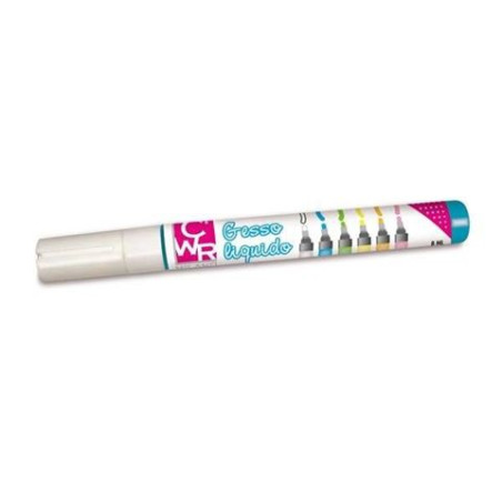 Marker a gesso liquido 2,5mm bianco cwr