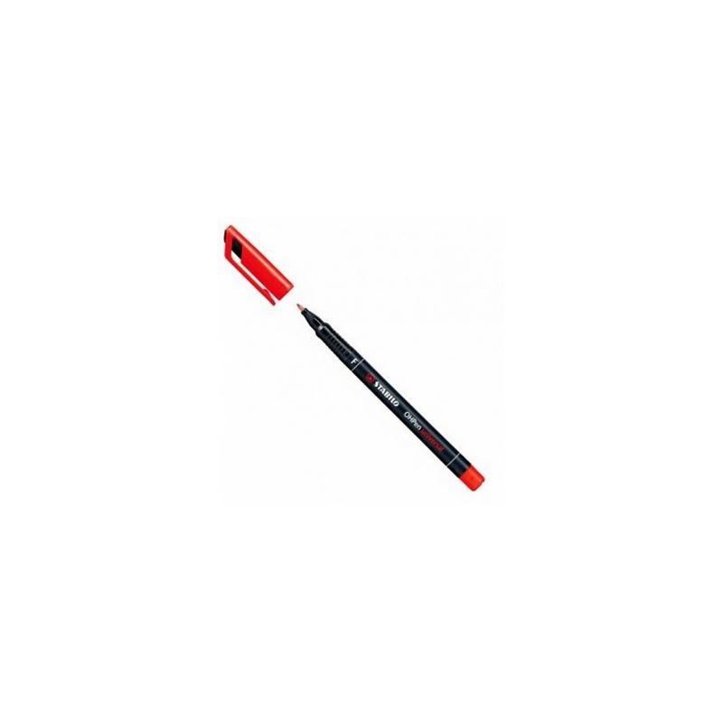 Marker OHP Stabilo F rosso