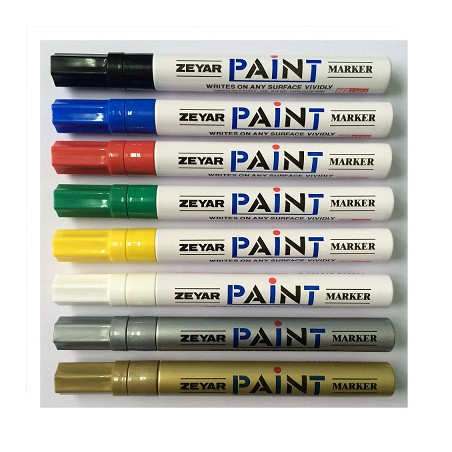 Marker PAINT punta M argento