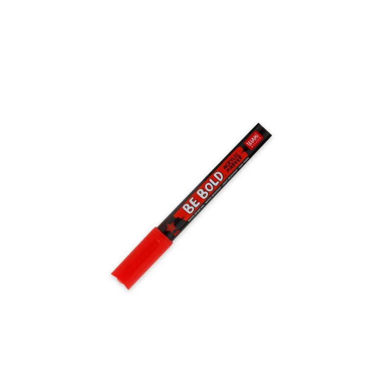 Marker pennarello acrilico BE BOLD Legami - rosso